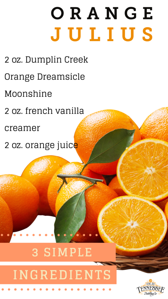 Orange Julius moonshine drink recipe