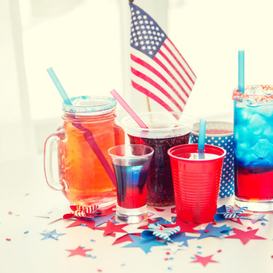 drinks on american independence day party